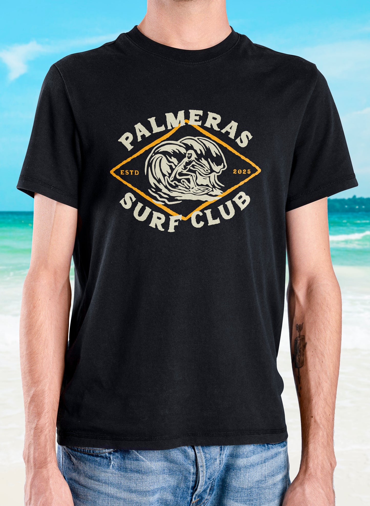 Endless Waves Tee - Palmeras Surf Club