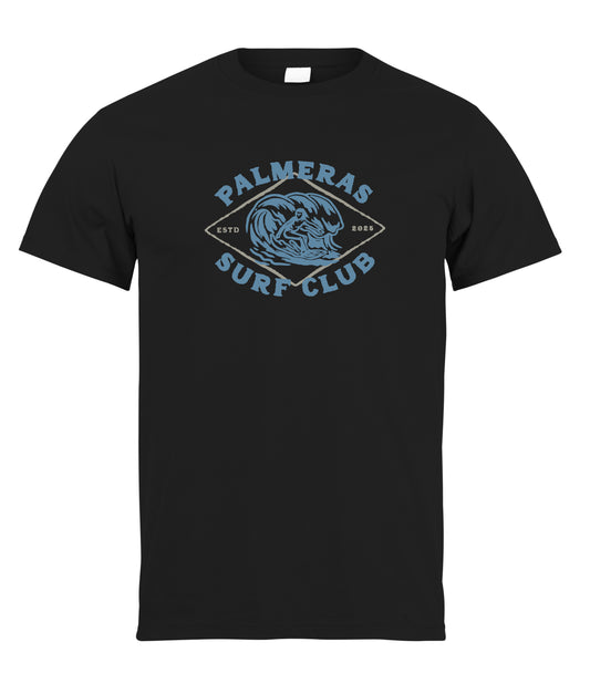 Retro Beach Stamps Tee – Palmeras Surf Club