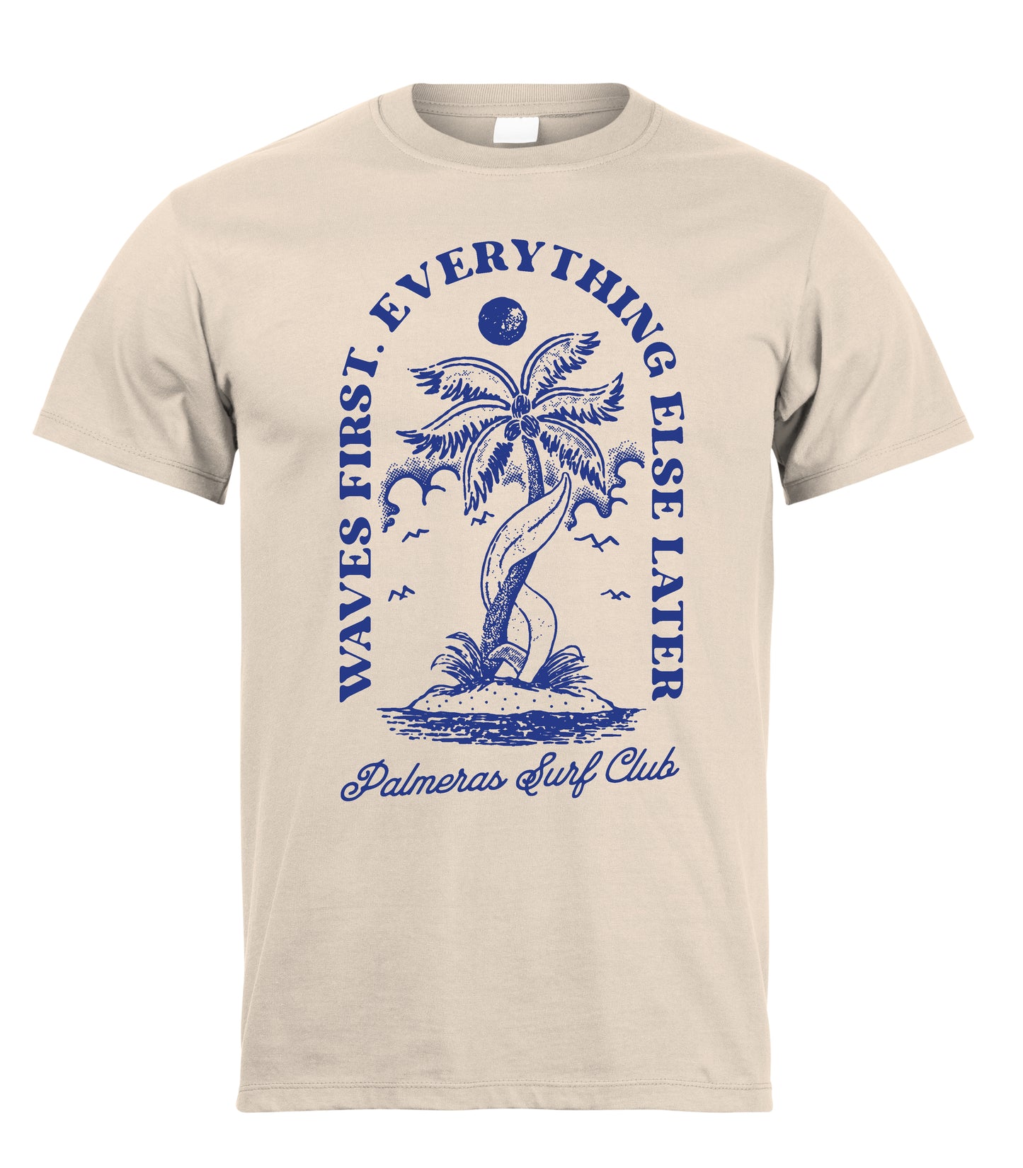 Waves First Tee - Palmeras Surf Club